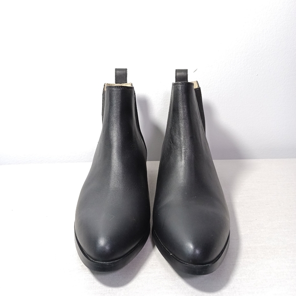 Nisolo Commuter Boots in Black Leather From Anthropologie Size 8.5 - Picture 6 of 7